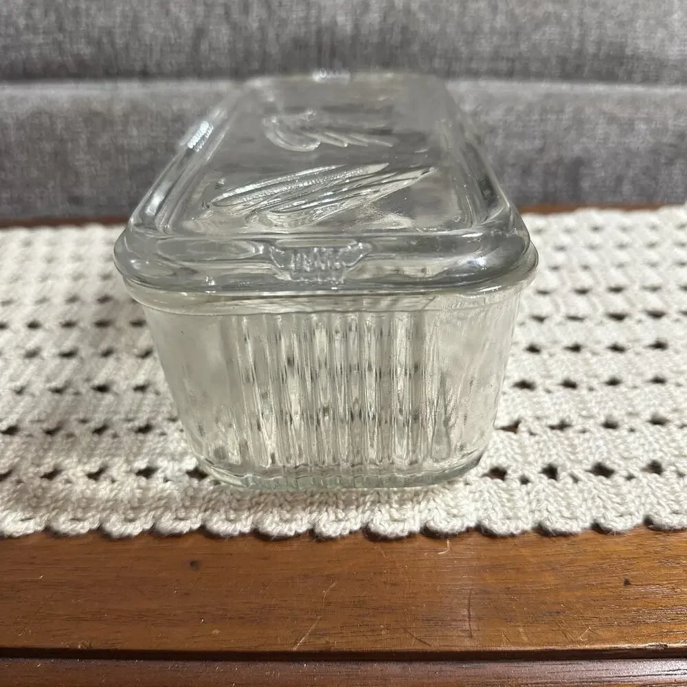 federal glass clear ribbed will